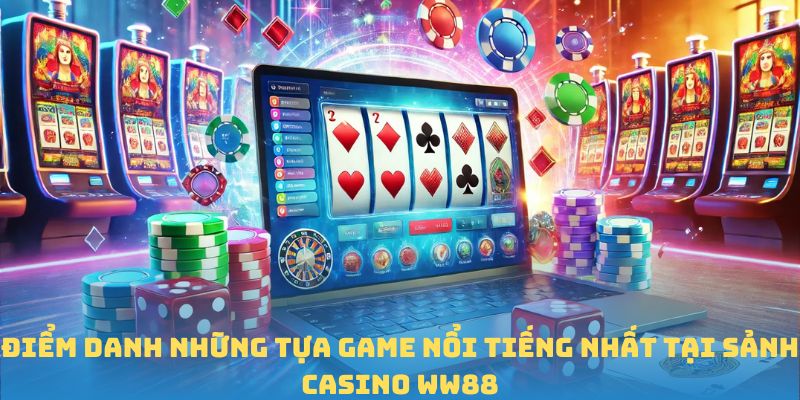 Điểm danh những tựa game nổi tiếng nhất tại sảnh Casino WW88