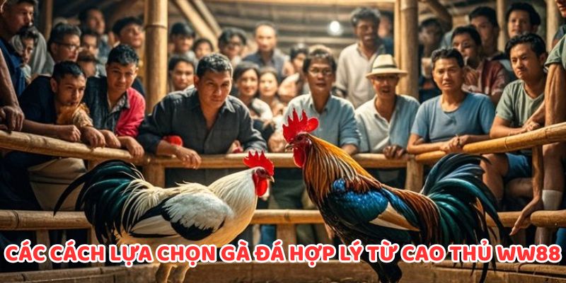 Điểm danh các cách lựa chọn gà đá hợp lý từ cao thủ WW88