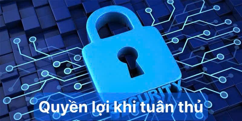 Nhận những quyền lợi cực kì hấp dẫn khi tuân thủ chính sách bảo mật